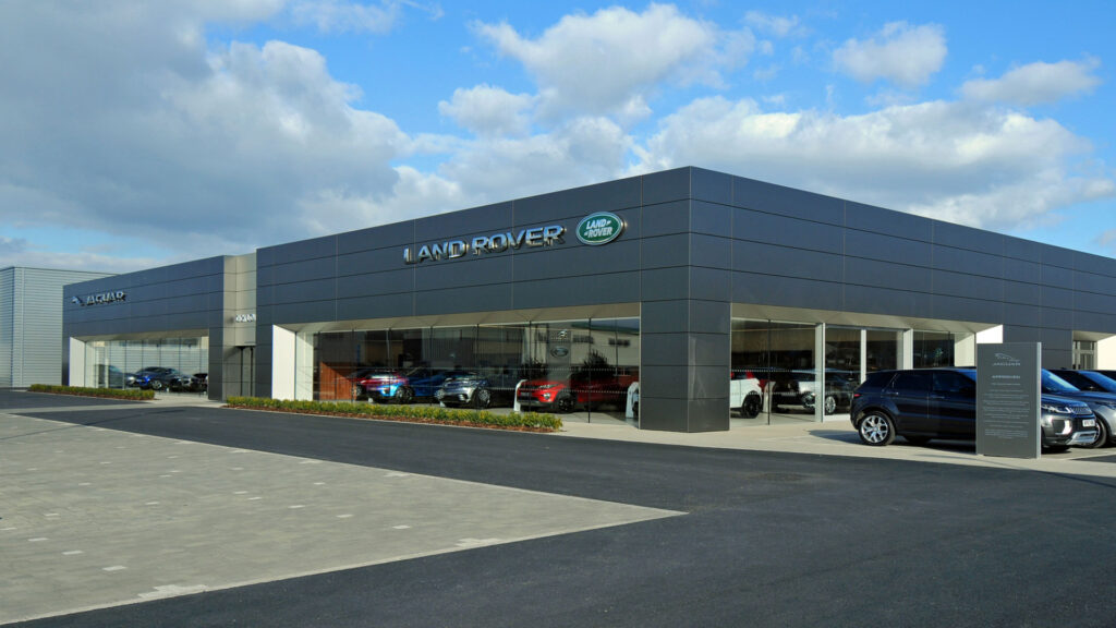Jaguar Land Rover Melksham - By Square One Construction